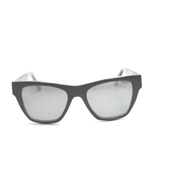 Maui Jim  Ekolu Mj 867-02B Black and Tan / Dual Mirror Silver to Black Maui Jim Ekolu DSB867-02B Black and Tan Dual Mirror (Silver  main image 3